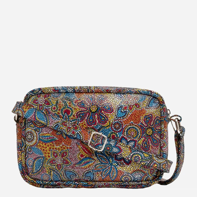 Torebka crossbody	damska ze skóry naturalnej Paolo Peruzzi Z-44-O Wielokolorowa (5904365070034) - obraz 4