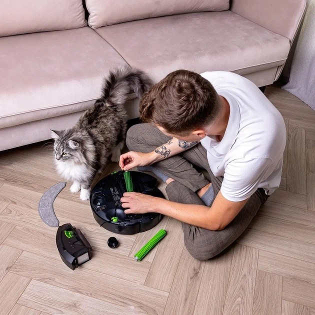 Робот-пылесос моющий iRobot Roomba Combo 10 Max Функция мытья