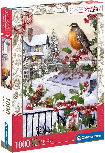 Puzzle Clementoni Classic Christmas Collection 1000 elementów (8005125815012) - obraz 1