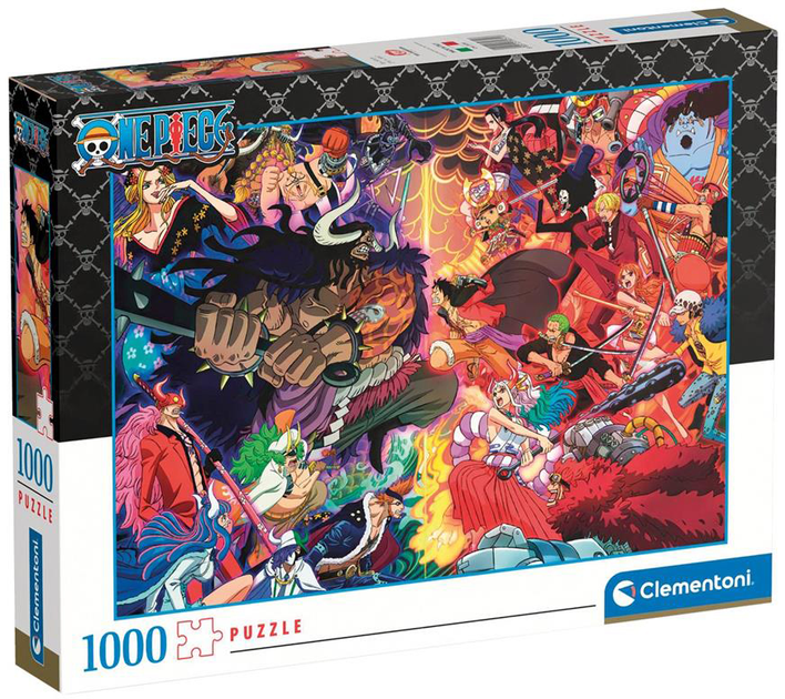 Puzzle Clementoni Anime One Piece 1000 elementów (8005125397518) - obraz 1