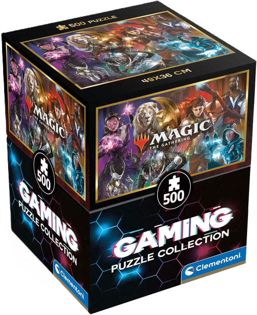 Puzzle Clementoni Cubes Magic The Gathering 500 elementów (8005125355631) - obraz 1