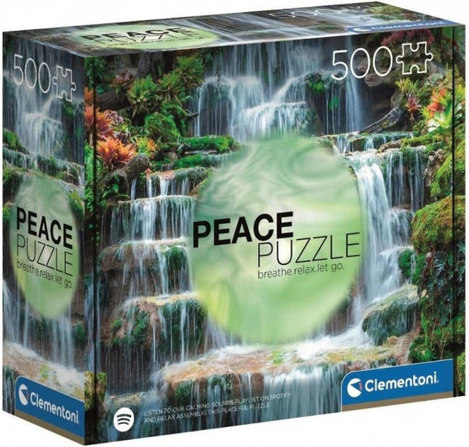 Puzzle Clementoni Peace Collection The Flow 500 elementów (8005125351176) - obraz 1