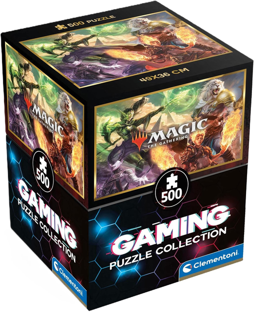 Puzzle Clementoni Cubes Magic The Gathering 500 elementów (8005125355648) - obraz 1