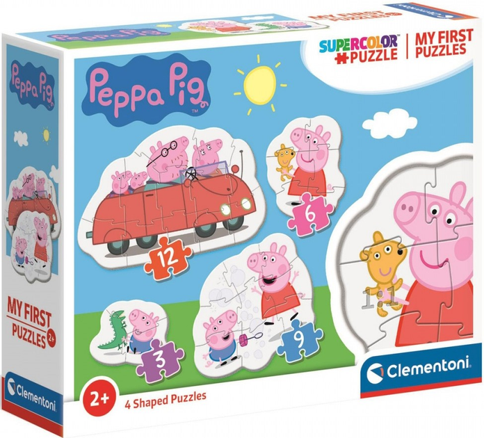 Puzzle Clementon Moje pierwsze puzzle Peppa Pig (8005125208296) - obraz 1