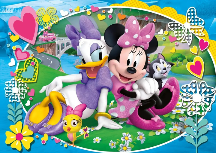 Puzzle Clementoni Maxi Super Kolor Minnie 104 elementy (8005125237081) - obraz 2