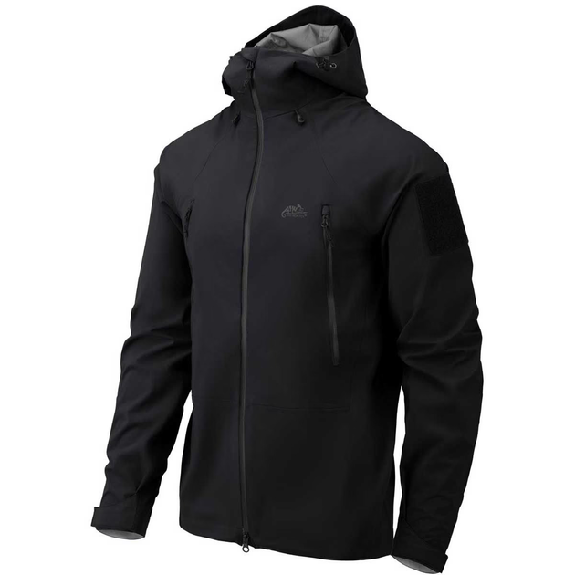 Куртка Helikon-Tex SQUALL Hardshell - TorrentStretch, Black L/Regular (KU-SHJ-TR-01) - изображение 1