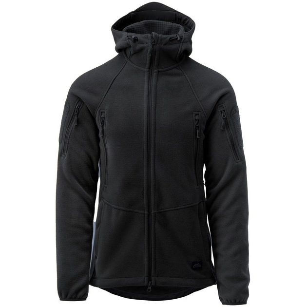 Куртка Helikon-Tex PATRIOT Mk 2 - Hybrid Fleece, Black 2XL/Regular (BL-PJ2-FH-01) - зображення 2