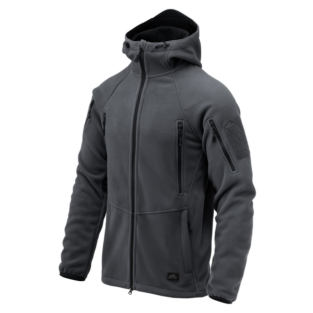 Куртка Helikon-Tex PATRIOT Mk 2 - Hybrid Fleece, Shadow Grey/Black S/Regular (BL-PJ2-FH-3501A) - изображение 1