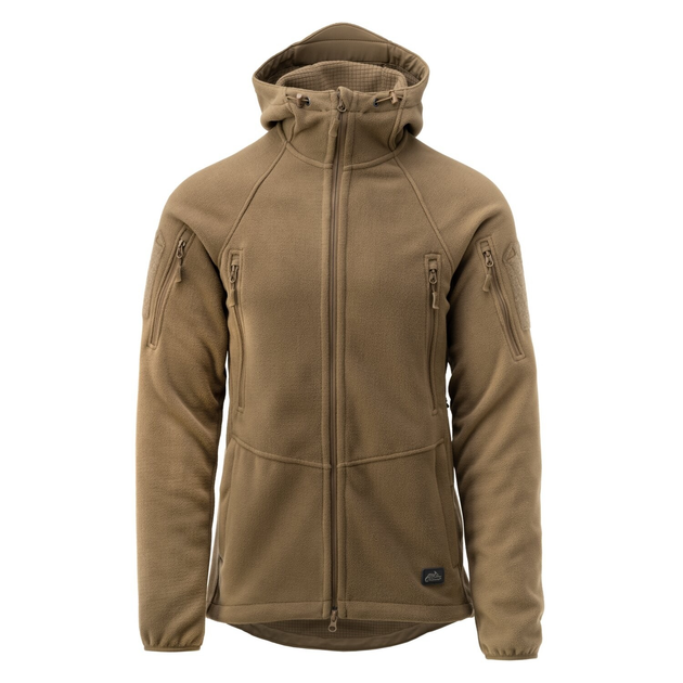 Куртка Helikon-Tex PATRIOT Mk 2 - Hybrid Fleece, Coyote XS/Regular (BL-PJ2-FH-11) - зображення 2