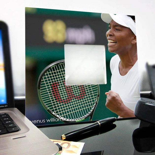 Декоративное зеркало "Теннисистка Винус Уильямс. Venus Williams" для любителей тенниса украшение интерьера для спорт клуба - Фото 3 Декоративное зеркало "Теннисистка Винус Уильямс. Venus Williams" для любителей тенниса украшение интерьера для спорт клуба - изображение 3
