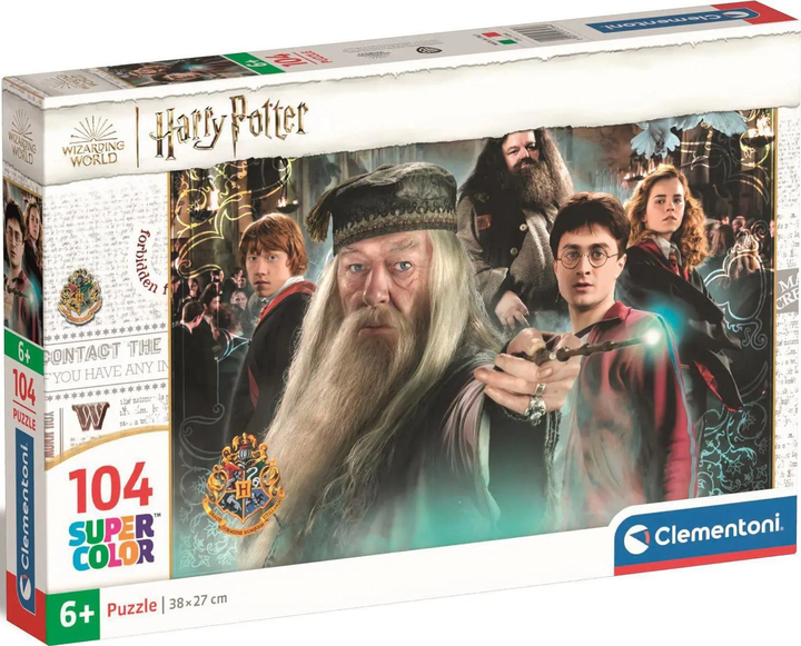 Puzzle Clementoni Harry Potter 104 elementy (8005125272648) - obraz 1