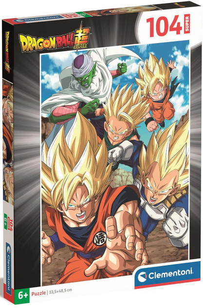 Puzzle Clementoni Super Kolor Dragon Ball 104 elementy (8005125257737) - obraz 1