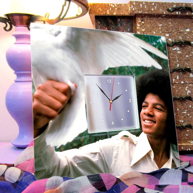 Годинник "Майкл Джексон. Michael Jackson" подарунок для фанатів, поп музика, прикраса в бар, клуб, спальню - зображення 3