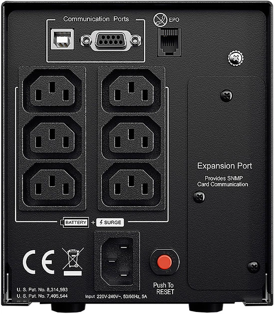 ДБЖ CyberPower PR750ELCD 750 VA - зображення 3