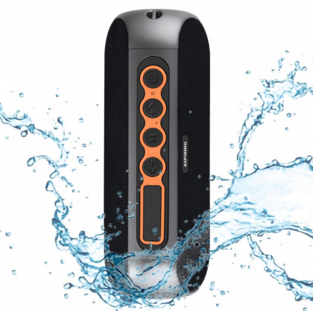 Бездротова портативна колонка Aspiring Blast 3 2.0 20W Bluetooth 5.3 FM Black (BL3005R) - зображення 5