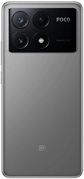 Мобільний телефон POCO X6 Pro 5G 8/256GB Grey (6941812757970) - зображення 2