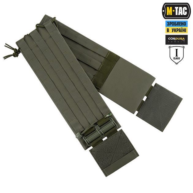 Камербанд M-Tac с баллистическими пакетами 1 класс для Cuirass Elite Ranger Green 2XS - изображение 1