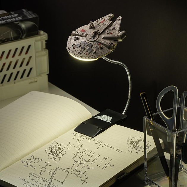 Lampka do czytania Paladone Star Wars Millennium Falcon (5056577728033) - obraz 6