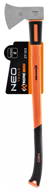 Сокира NEO Tools з ручкою з скловолокна 1250 г 27-123 (5907558454871) - зображення 6