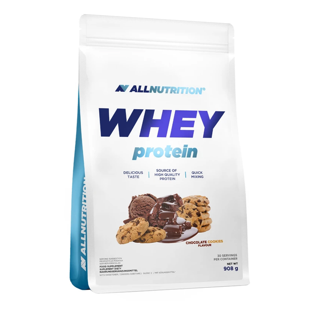 Протеин Whey Protein - 900g Chocolate Walnut AllNutrition 000294428 ...