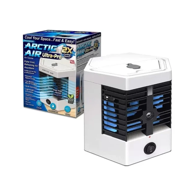 Портативный мини кондиционер с увлажнителем воздуха 5X Arctic Cool Ultra Pro / Настольный кондиционер - изображение 2