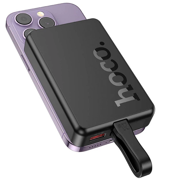 スマホアクセサリー Power Bank (27650mAh) and Charging Base Power Bank Hoco Q24 10000mAh 22.5W+PD20W з бездротовою