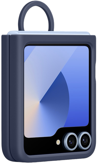 Etui Samsung Silicone Case do Galaxy Z Flip 6 Navy (EF-PF741TNEGWW) - obraz 4
