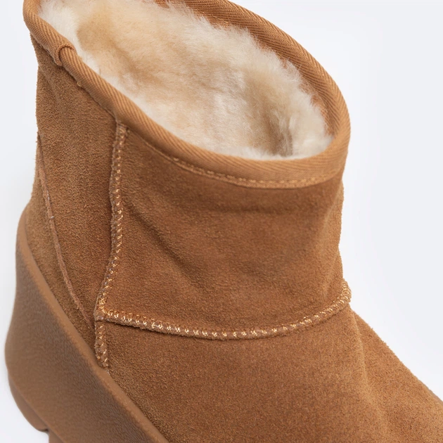 Жіночі уггі Big Star Oo274A212 803 39 Коричневі (5900714808693) - зображення 4