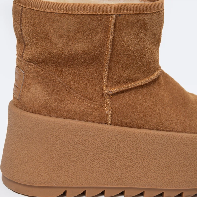 Жіночі уггі Big Star Oo274A212 803 39 Коричневі (5900714808693) - зображення 5