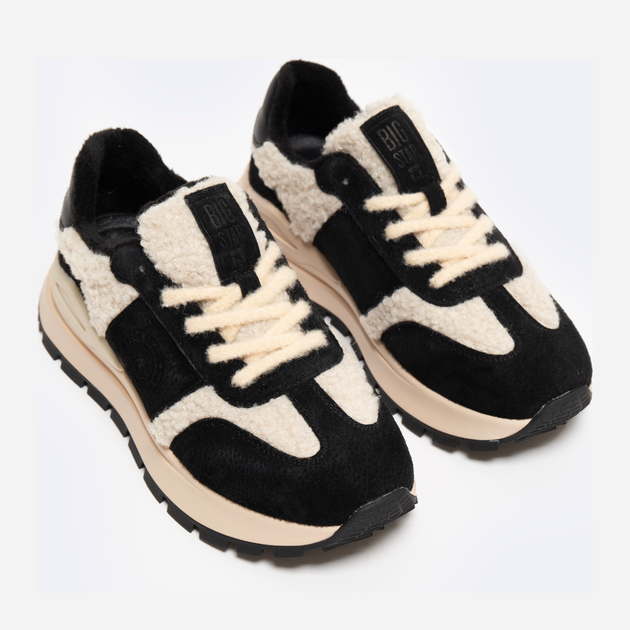 Sneakersy damskie zimowe skórzane Big Star Oo274A318 906 41 Czarne (5900714811532) - obraz 2