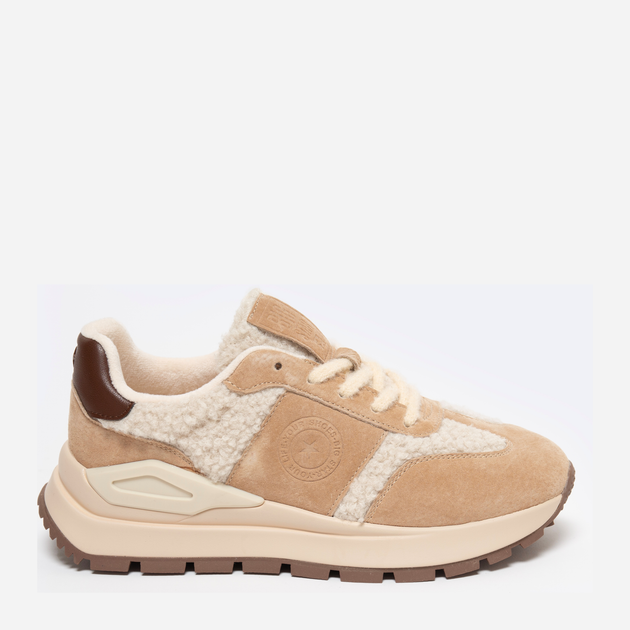 Sneakersy damskie zimowe skórzane Big Star Oo274A317 801 41 Beżowe (5900714811471) - obraz 1