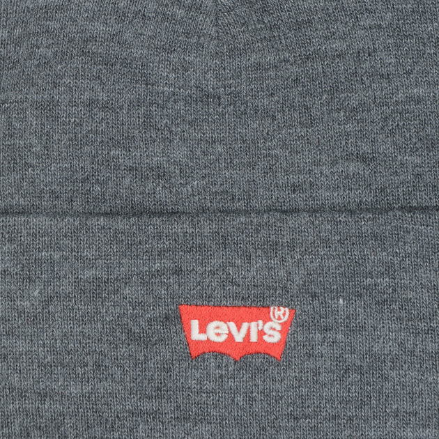 Czapka beanie Levi's 230791-11-55 One Size Szara (7613417093089) - obraz 4