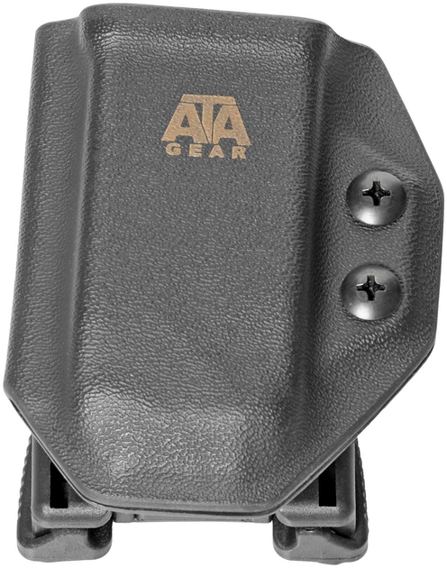 Паучер ATA Gear SPORT під магазин Glock 17/19/34. Колір чорний - зображення 1