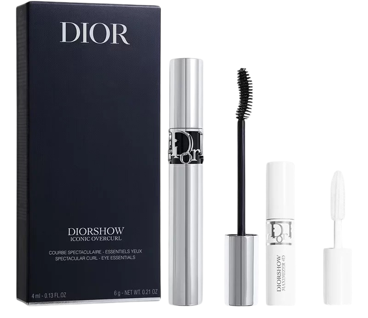 Набір Туш для вій Christian Dior Set Diorshow Iconic Overcurl Mascara 090 6 г + Lash Primer Serum 4 мл (3348901699570) - зображення 1