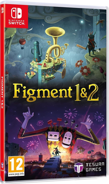 Гра Nintendo Switch Figment 1 and 2 (Картридж) (8436016711395) - зображення 1