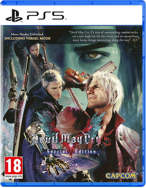 Гра PS5 Devil May Cry 5 Special Edition (диск Blu-ray) (5055060952603) - зображення 1