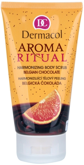 Peeling do twarzy Dermacol Aroma Ritual belgijska czekolada 150 ml (8595003101448) - obraz 1