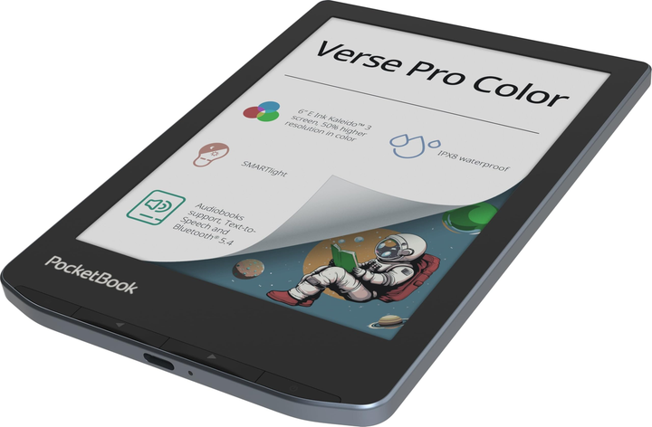 Електронна книга PocketBook 634K3 Verse Pro Color Stormy Sea 13847 - изображение 6