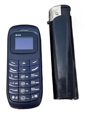 Мини Мобильный Телефон L8Star BM70 Mini Bluetooth гарнитура 2 SIM карты Синий - изображение 6