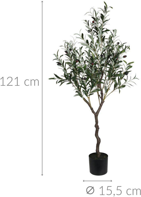 Штучне дерево Pure Garden & Living Botanical Decoration оливкове зелене (8720573530927) - зображення 2