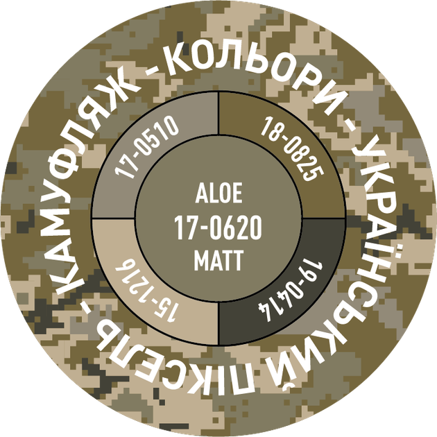 Эмаль-грунт Zebra PROF 1302 17-0620 2.5 кг Aloe (4823048033740) - изображение 3
