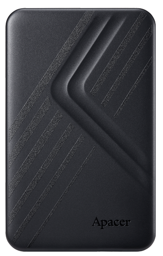 Зовнішній жорсткий диск Apacer USB 3.2 Gen1 AC236 2TB 2.5 дюйма чорний - зображення 2