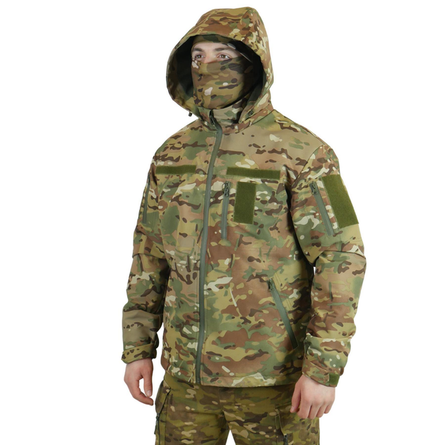 Куртка ветрозащитная мембрана Taslan Jacquard Multicam S - изображение 1