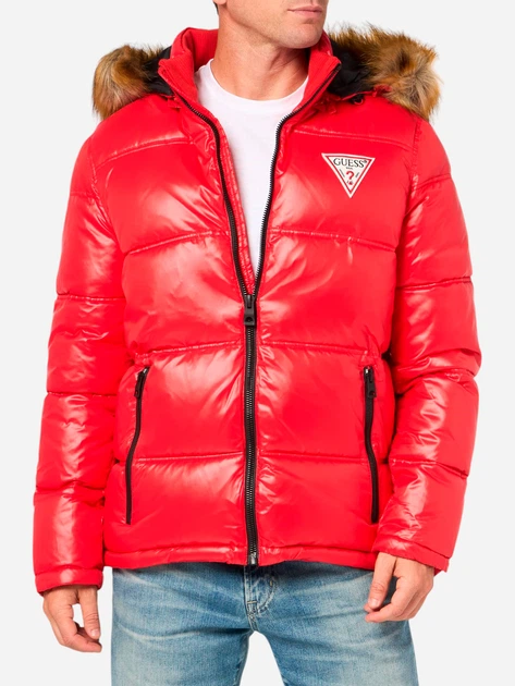Куртка зимняя мужская Guess 248324890 L Красная (1159813225