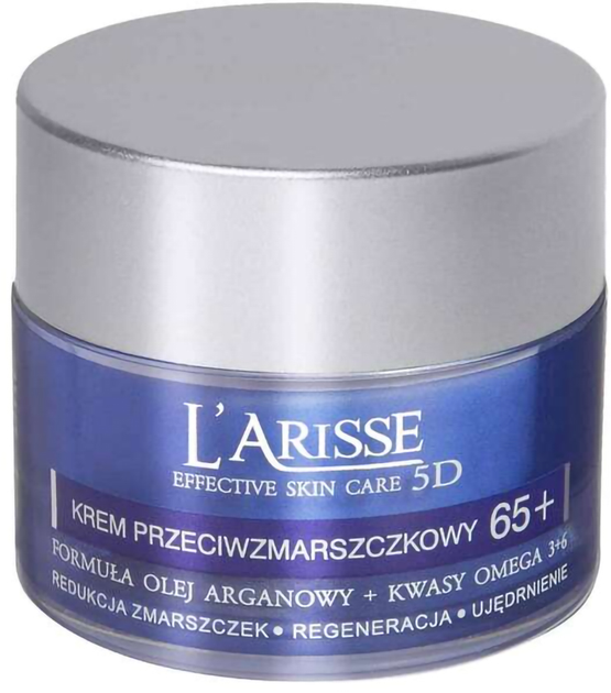 Крем для обличчя AVA Laboratorium L'arisse 5D 65+ проти зморшок 50 мл (5906323002866) - зображення 1