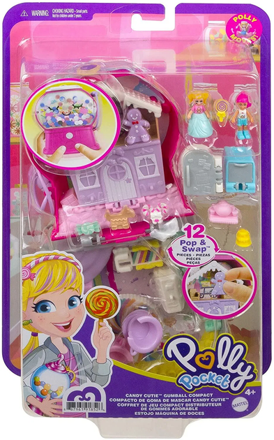 Ігровий набір Polly Pocket Автомат із жувальною гумкою GTN23 (0887961918526) - зображення 1