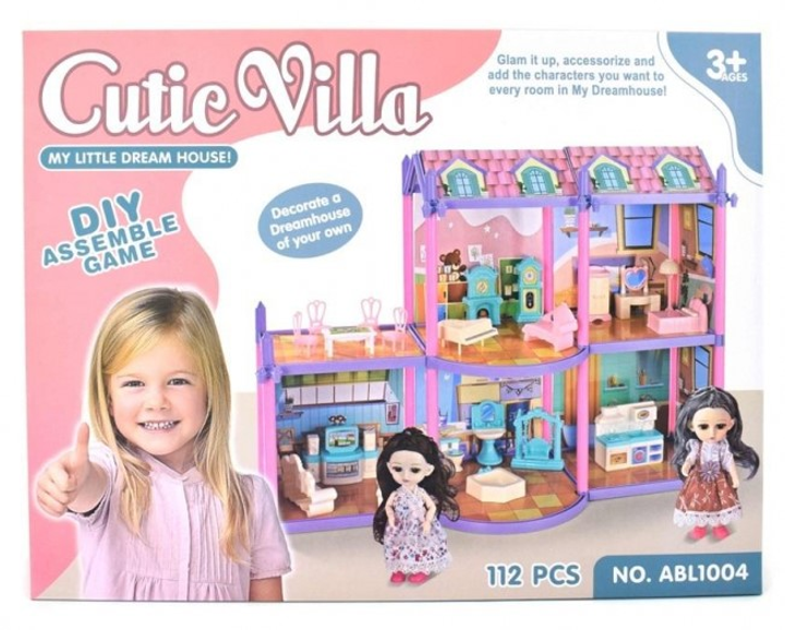 Будиночок для ляльок Pro Kids Cute Villa 112 предметів (5903943002979) - зображення 1