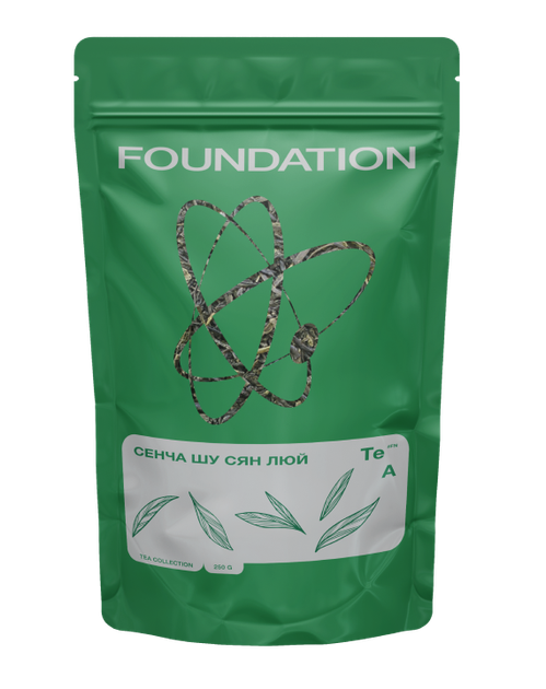 Чай Foundation Coffee Roasters Сенча Шу Сян Люй 250 г - Фото 1 Чай Foundation Coffee Roasters Сенча Шу Сян Люй 250 г - изображение 1
