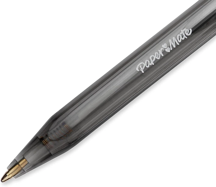 Zestaw długopisów kulkowych Paper Mate InkJoy Automatyczne Czarne 100 szt (ZES3501170977439) - obraz 3