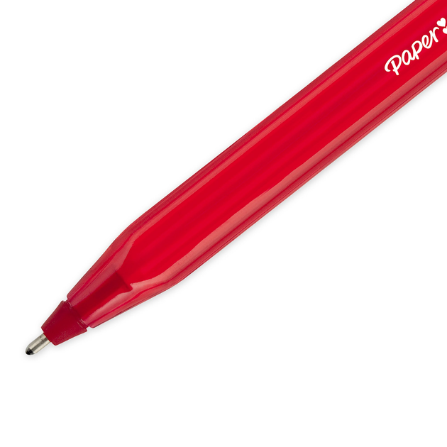 Zestaw długopisów kulkowych Paper Mate InkJoy Czerwone 50 szt (ZES3501170957141) - obraz 3